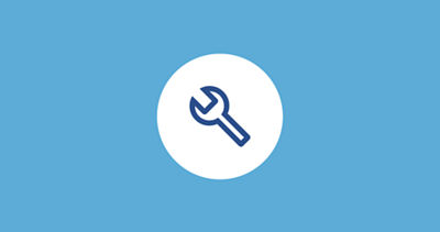 A wrench icon representing Schedule Service.