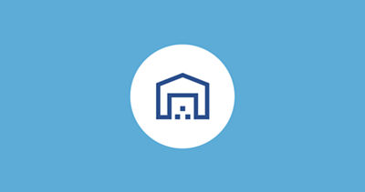 An icon of a garage representing Subaru Service Centers.