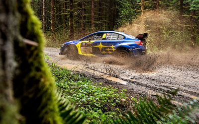 Subaru & Travis Pastrana Capture Third Consecutive Rally Win