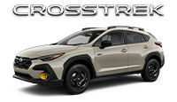 A 2026 Crosstrek on a dark background.