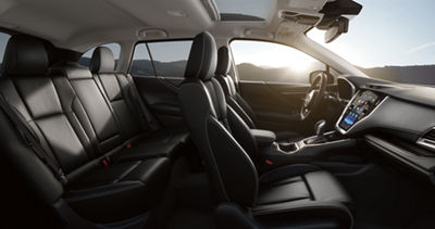 Limited interior shown in Slate Black Leather