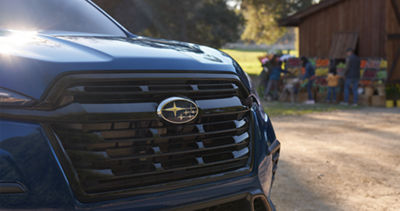 Front grille of a 2026 Subaru Ascent