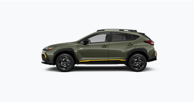 2026 Subaru Crosstrek 側面圖。