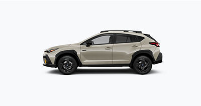 A side view of a 2026 Subaru Crosstrek Hybrid