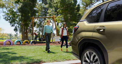 2026 Subaru Forester Hybrid front three-quarter view