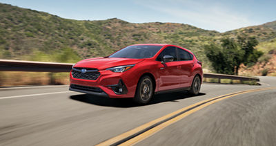 Fuel efficient Subaru Impreza hatchback