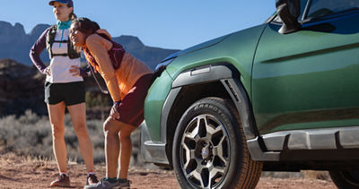 2026 Subaru Outback front wheels