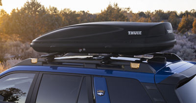 Standard raised roof rails accommodate a wide range of racking accessories