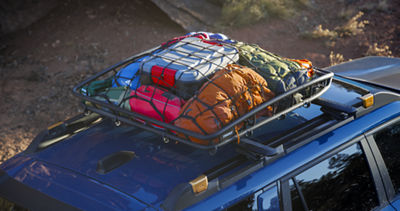 Standard raised roof rails accommodate a wide range of racking accessories