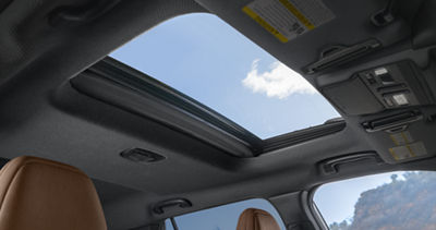 Available power tilt/sliding moonroof