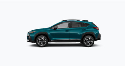 A teal 2027 Subaru Crosstrek AWD crossover.