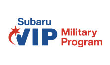 Subaru VIP Military Program logo.