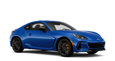 A blue 2026 Subaru BRZ.