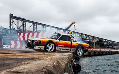 Travis Pastrana at Max Attack in Gymkhana 2025: Aussie Shred