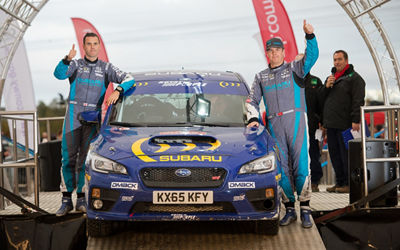 Higgins and Drew 20th at Wales Rally GB