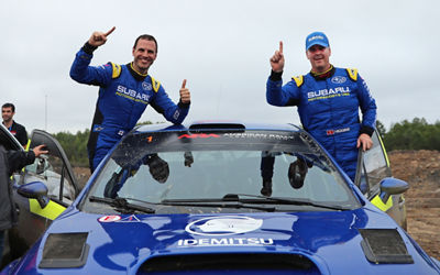 Higgins Secures Tenth U.S. Rally Championship