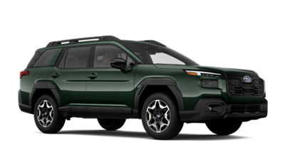 A green 2026 Outback