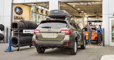 Subaru service and parts center