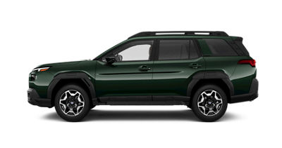 A side profile of a Subaru Outback midsize SUV