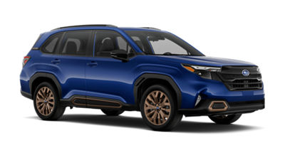2026 Forester Sport in Sapphire Blue Pearl