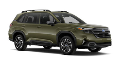 2026 Forester Limited in Autumn Green Metallic
