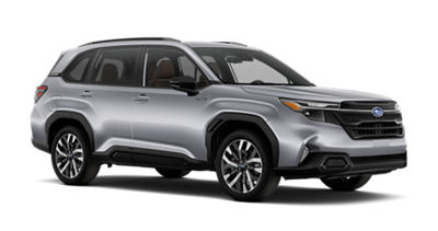 2026 Forester Touring Hybrid in Ice Silver Metallic
