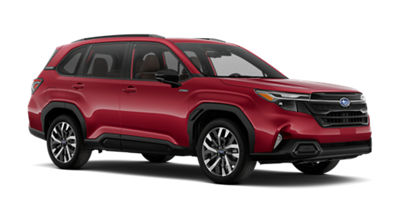 2026 Forester Touring Hybrid in Crimson Red Pearl