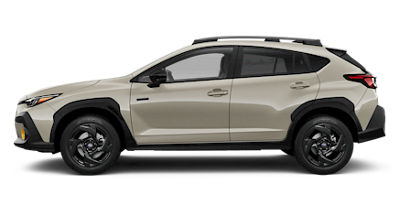 A side view of the 2026 Subaru Crosstrek Hybrid Sport.