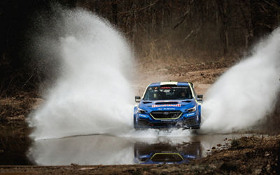 Subaru Motorsports Pushes Through Wild Weather to Win 100AW