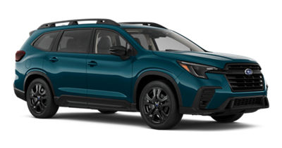 2027 Subaru Ascent shown in Deepwater Blue Pearl