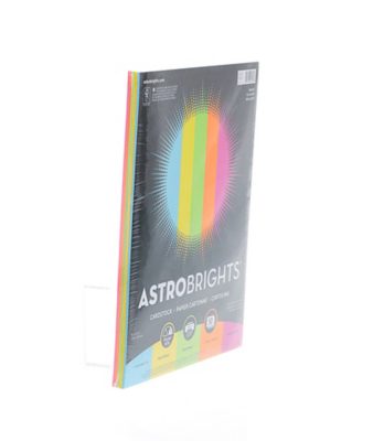 Pack of Astrobrights colored paper