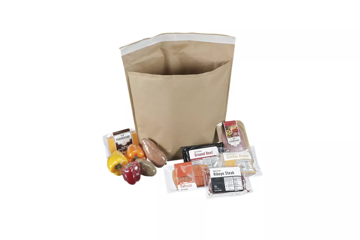 TempGuard Insulated Bag with groceries