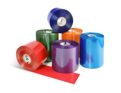 Bobinas de cinta en colores variados