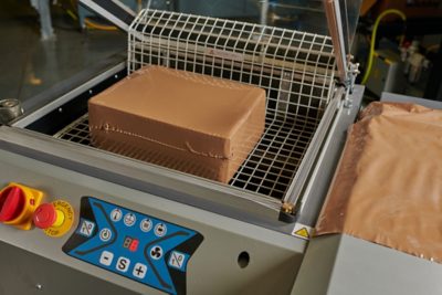 AUTOBAG® Product wrapped on heat‑sealing machine