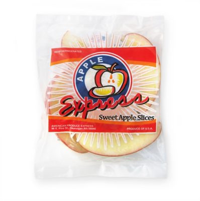 sliced apples 