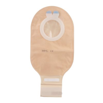 dark tan ostomy bag