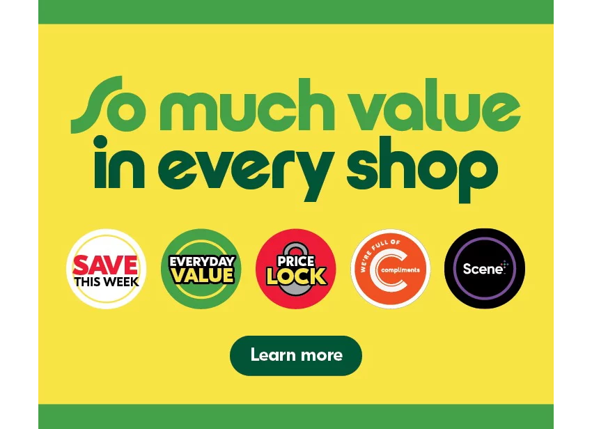 Sobeys value promotion showing multiple grocery deals and savings