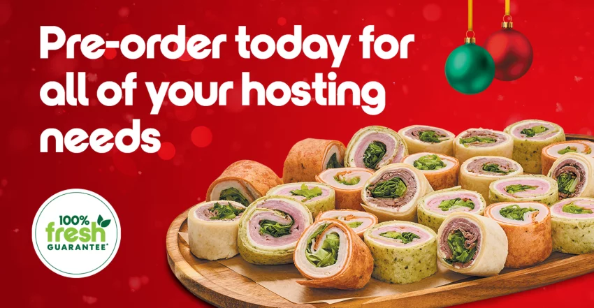 Pre order today for hosting needs