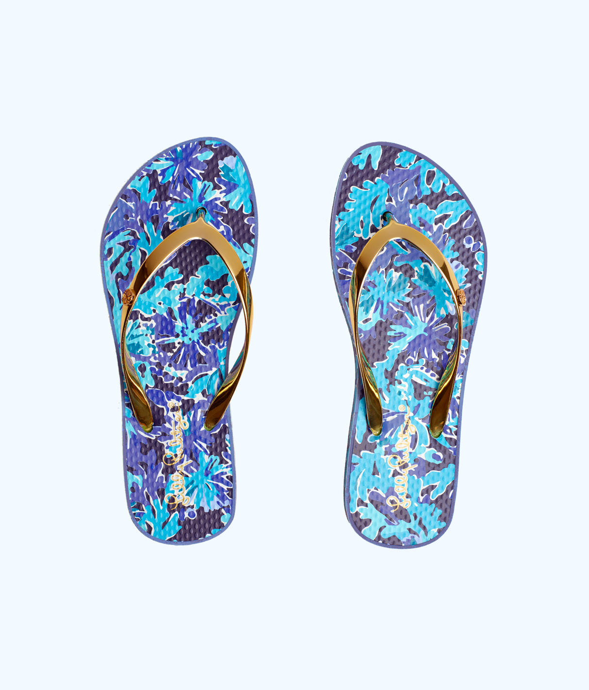 LILLY PULITZER POOL FLIP FLOP,000601