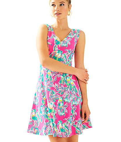 Dahlia Fit & Flare Dress | 12301 | Lilly Pulitzer