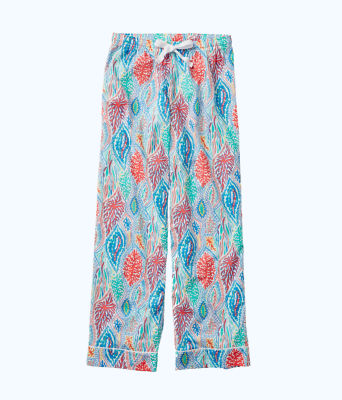LILLY PULITZER PRINTED PAJAMA PANT - LET MINNOW,17574999HO5