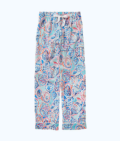 LILLY PULITZER PRINTED PAJAMA PANT - SHELL ME ABOUT IT,17574999KC2