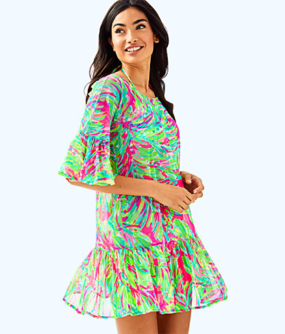 LILLY PULITZER WOMENS ALFRESCO COVERUP,27462