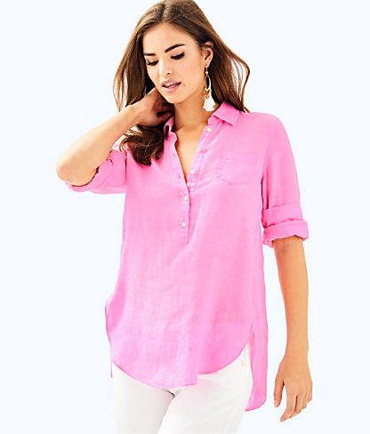 LILLY PULITZER WOMENS DEANNA POPOVER,28689