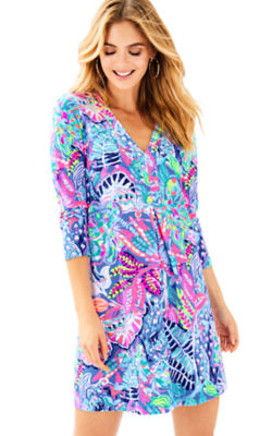 Long Sleeve Amina Dress | 29457 | Lilly Pulitzer