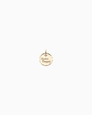 LILLY PULITZER WOMEN'S LOCATION CHARM - WATCH HILL IN GOLD - LILLY PULITZER IN GOLD,30709