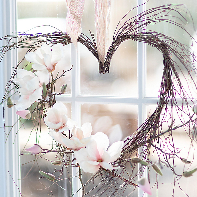 How To: A Blooming Grapevine Heart Wreath