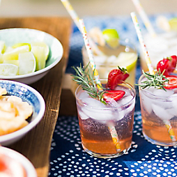 A Make-Your-Own Summer Cocktail Bar
