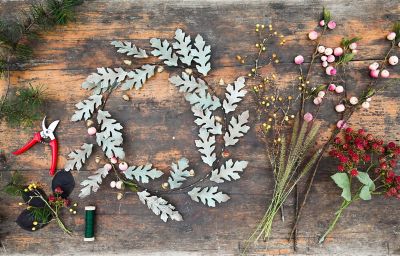 Perfect Pair Metal Wreaths + Botanical Accents Terrain