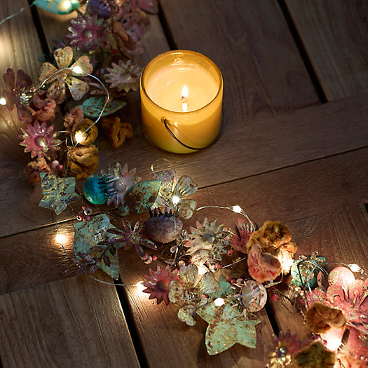 View larger image of Shop the Look: Glowing Floral Garland